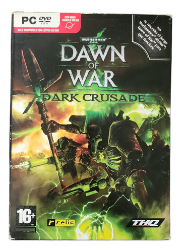 Videojuego Pc Warhammer Dawn Of War Dark Crusade Fisico (Usado)