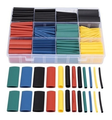 Kit De Funda De Cable De Alambre De 530pcs Surtido De Tubo D