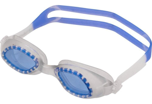 Oculos Natacao Poker Brisk Extra Unissex 13117-taz Cor Transparente/azul