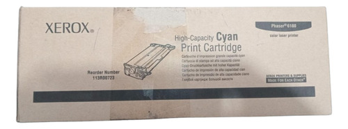 Toner Xerox Phaser 6180 Cian Original