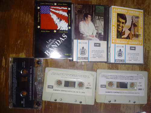 Lote De 7 Cassettes Musicales: M. Clásica, G. Bandas, A. Cor (Usado)