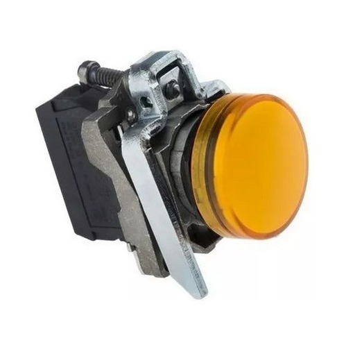 Luz Piloto Amarillo 22mm Con Led Ba9s (caja 10 Pz) Gqele