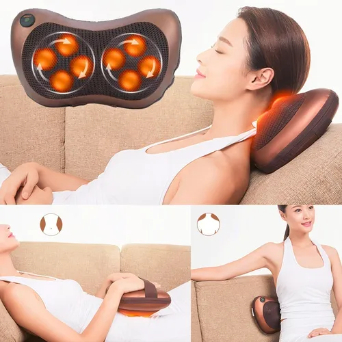 Masajeador Multifuncional Para Cervical Y Pies Tipo Almohada De Relajación En Casa De Alta Calidad Everest