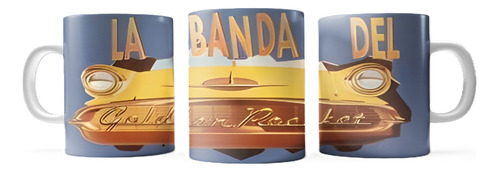 Taza De Cerámica Vintage La Banda Del Golden Rocket Exclusiv