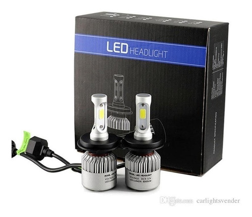 Luces Led Para Carro Y Moto S2 72w/8000lm Tienda Fisica!