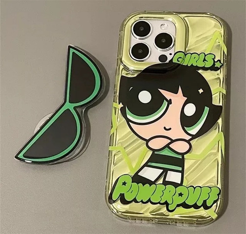 G, Funda Transparente Chica Superpoderosa For iPhone + Con