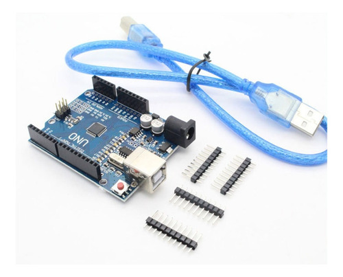 Placa Para Arduino Uno R3 Smd + Cabo Usb + Tutorial