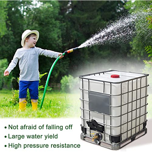 Adaptador De Tanque Ibc Y Grifo De Agua Horiznext 275, 330 G