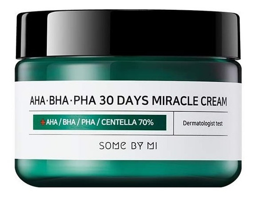 Crema Aha Bha Pha 30 Days Miracle Antiacné Cosmética Coreana