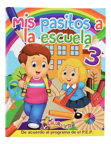 Paquete Mis Pasitos A La Escuela 3 Preescolar.