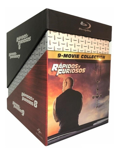 Rapidos Y Furiosos 1 2 3 4 5 6 7 8 9 Blu-ray 9-movie collection