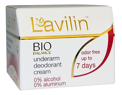 Crema Desodorante Lavilin Bio Balance 12,5 G