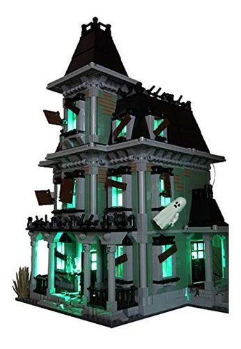 Brick Loot Monster Haunted House Kit De Iluminacion Para Se