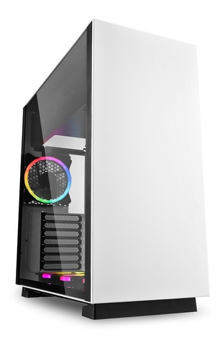 Case Sharkoon Gamer Pure Steel Rgb Atx (blanco O Negro)