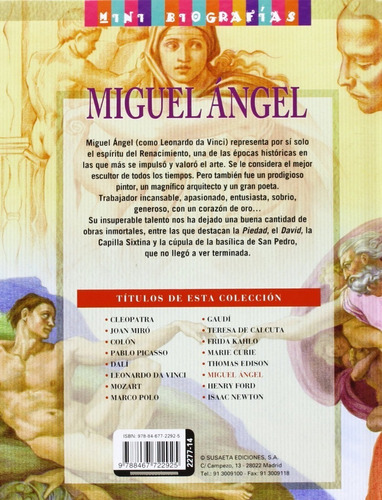 Miguel Angel (mini Biografias) (t.d)