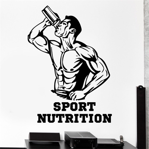 Vinilo Decorativo Sport Nutrion 