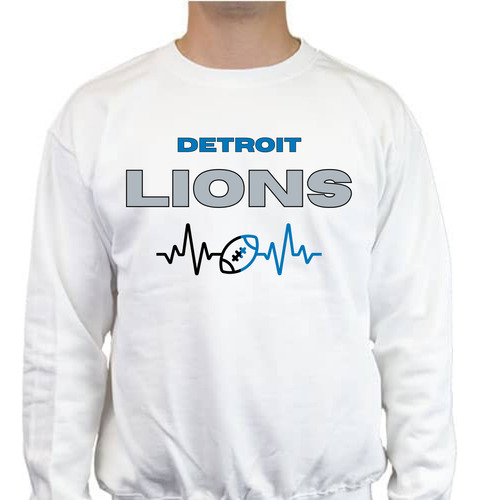 Sudadera Futbol Americano  - Detroit Lions