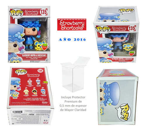 Funko Pop 135 Blueberry Muffin & Chesecake Año 2016 Original