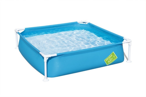 Alberca Estructural Para Niños Color Azul Bestway Mo.56217