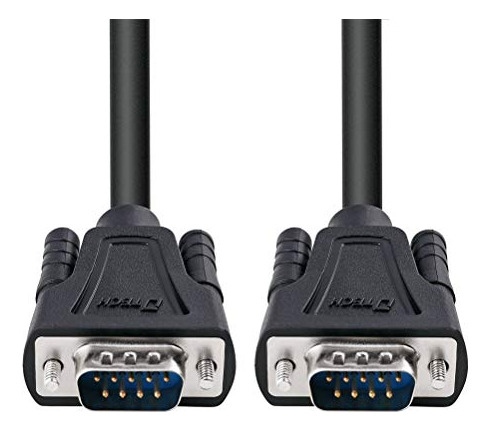 Dtech Db9 Cable Serie De 9 Pines Macho A Macho Rs232 Recto