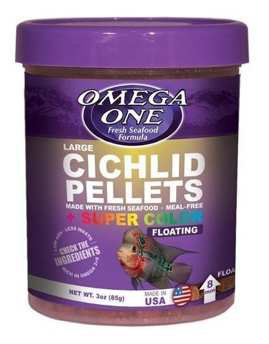 Cichlids Pellets Large Pez 85g - g a $281