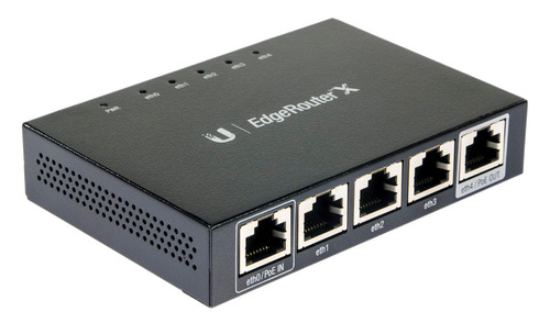 Router Ubiquiti Edgerouter X Er-x Negro 110v/220v Sin Uso!!!