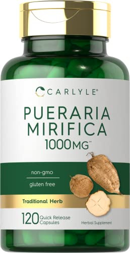 Suplemento Carlyle Pueraria Mirifica 1000 Mg 120 Cápsulas
