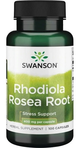 Rhodiola Rosea Root 400 Mg 100 Caps