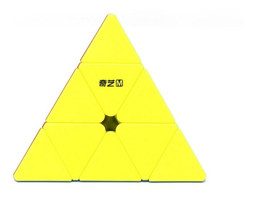 Pyraminx Qiyi Ms Magnético Colorido Cubo Mágico Pirâmide