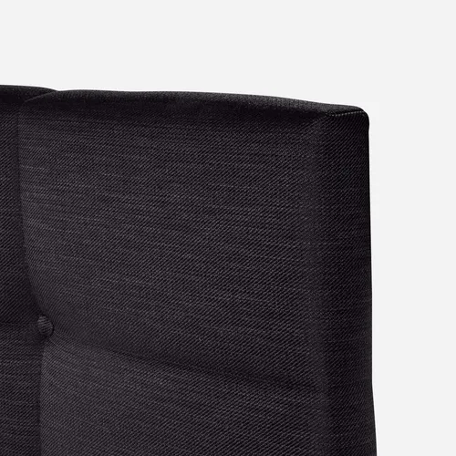 Cama Indie 1 Plaza Pata Mad. +respaldo+velador Issey Grafito
