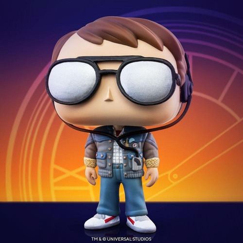 Muñeca Funko Pop Marty Con Gafas 958 Regreso Al Futuro