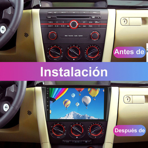 9 Gps Autostereo 2+32g Carplay Wifi Para Mazda 3 2006-2012
