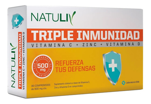 Natuliv Triple Inmunidad X 30 Comprimidos