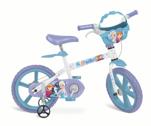 Bicicleta Aro 14 Para Meninas Frozen 2498