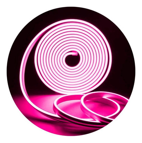 Tira Led Cinta Neon 5m Flexible Varios Colores Decoracion 