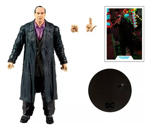 Figura El Pinguino 18cm Batman 2022 Dc The Penguin Mcfarlane