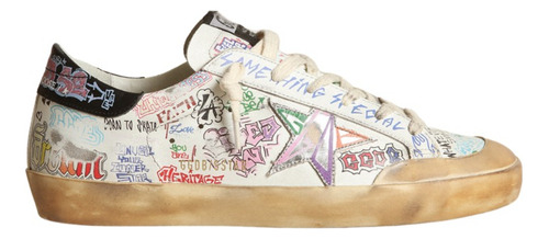 Tennis Golden Goose Super-star Penstar Graffiti Multicolor