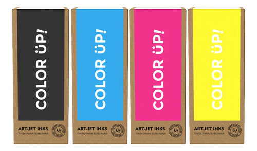 Tintas Para Sublimar Color Up! Art-jet Para Epson F570 Combo