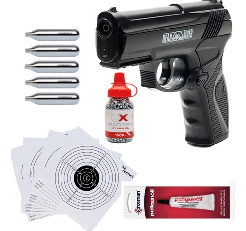 Kit Barra 380 Co2 Semi Auto .177 Tipo C11 410 Fps Xchws C