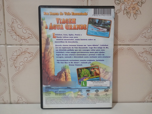 Dvd Desenho Em Busca Do Vale Encantado - Original Raro (Usado)