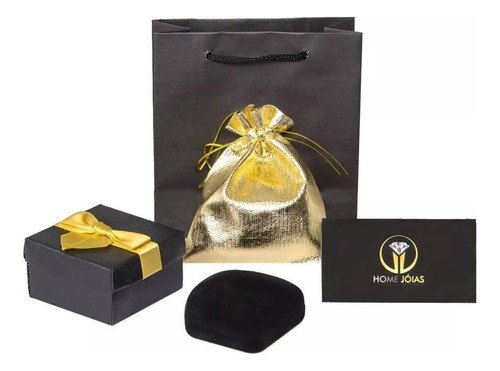 Pulseira Ouro 10k Com Pingente Feminino Nome Personalizado