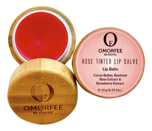 Omorfee - Blsamo Labial 100% Orgnico Teido E Hidratante, Sab