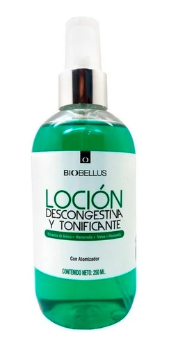 Loción Descongestiva Y Tonificante - Biobellus 250ml