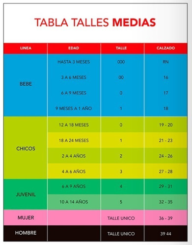 Imagen 2 de 7 de Promo 6 Medias 1070 Elemento Colegial Media Caña Niño 1 Al 5