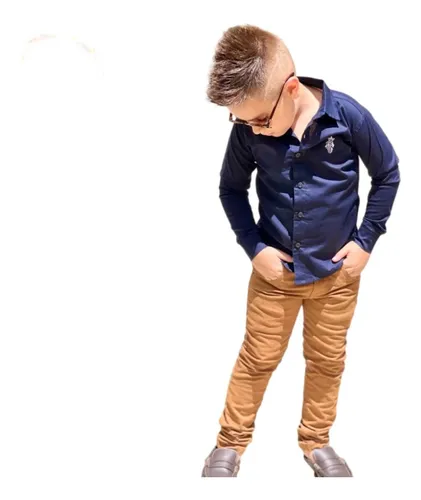 Calça sales caramelo infantil