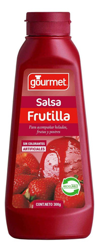 Salsa De Frutilla Gourmet 300 G