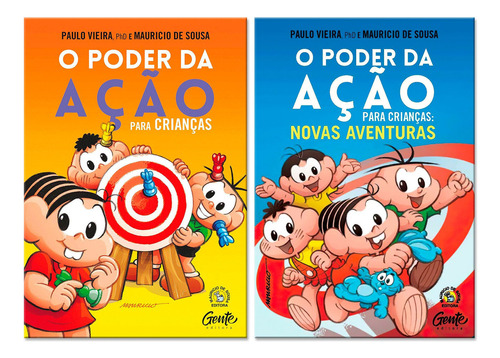 O Poder Da Ação Para Crianças | O Poder Da Ação Para Crianças: Novas Aventuras, De Paulo Vieira | Maurício De Souza. Turma Da Mônica, Vol. 1. Editorial Gente, Tapa Mole, Edición 1 En Português, 2020