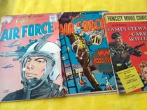 Comprar Jet Aces In Action Air Force  2 Hqs + Fawcett Movie Comics