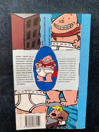 Las Aventuras De Capitán Calzoncillos (Usado)