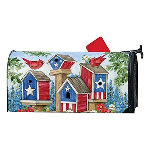 Mailwrap Decorativo Studio M All American Birdhouses, C...